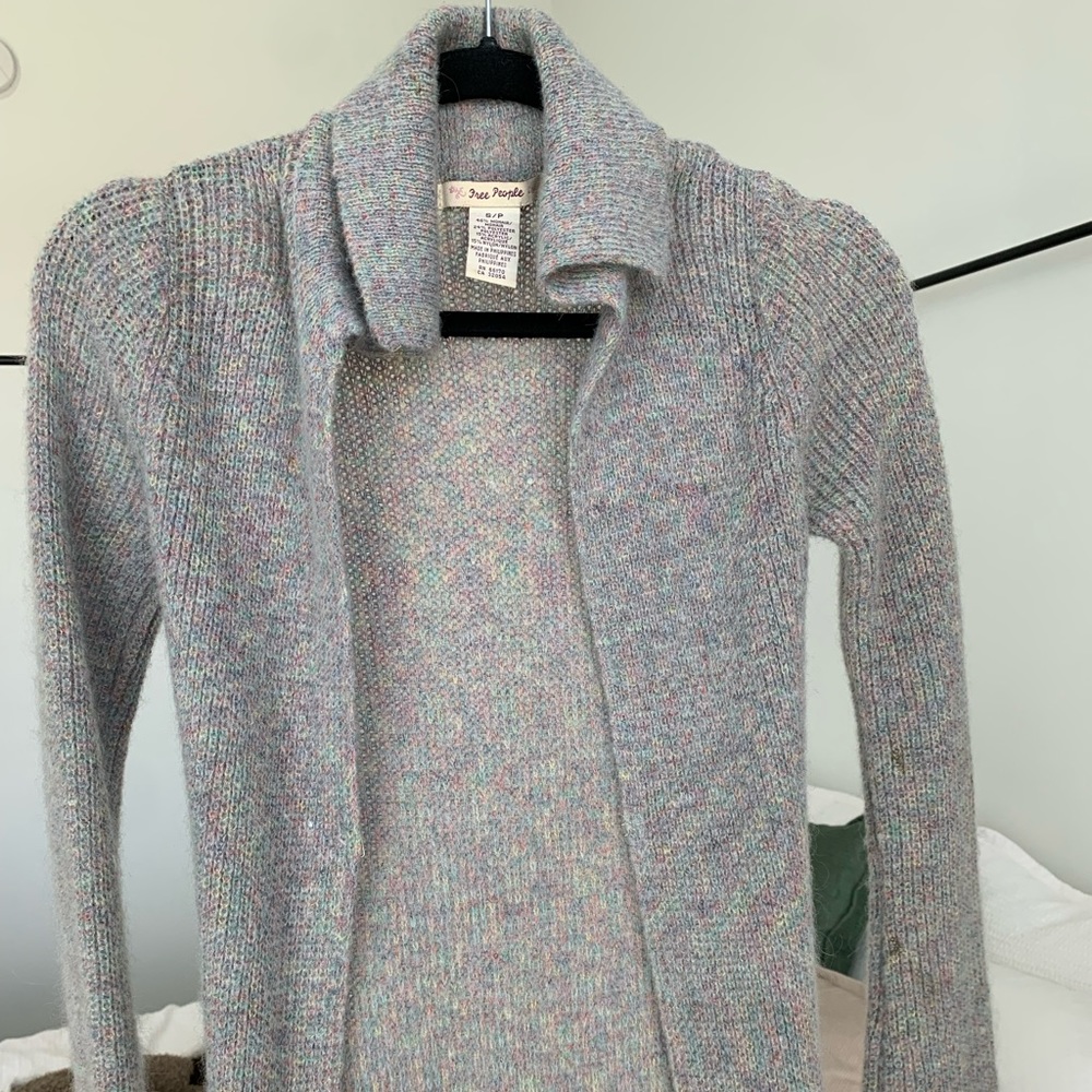 Free People Long Sweater / Cardigan